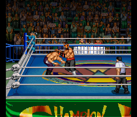 Champion Wrestler: Jikkyou Raibu Screenshot 1